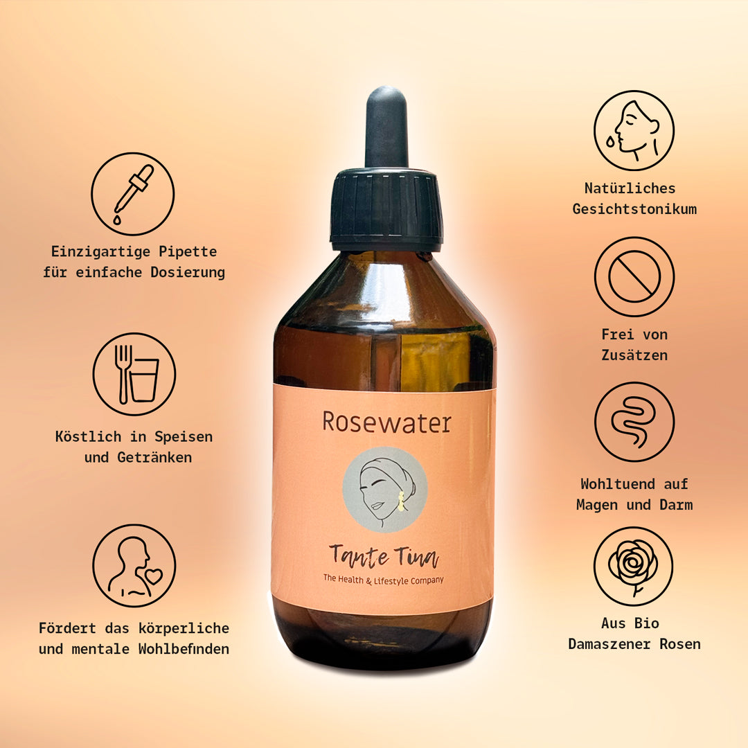 Tante Tina's Rosenwasser, 250ml