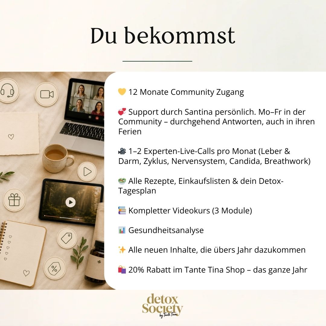 Detox Society by Tante Tina