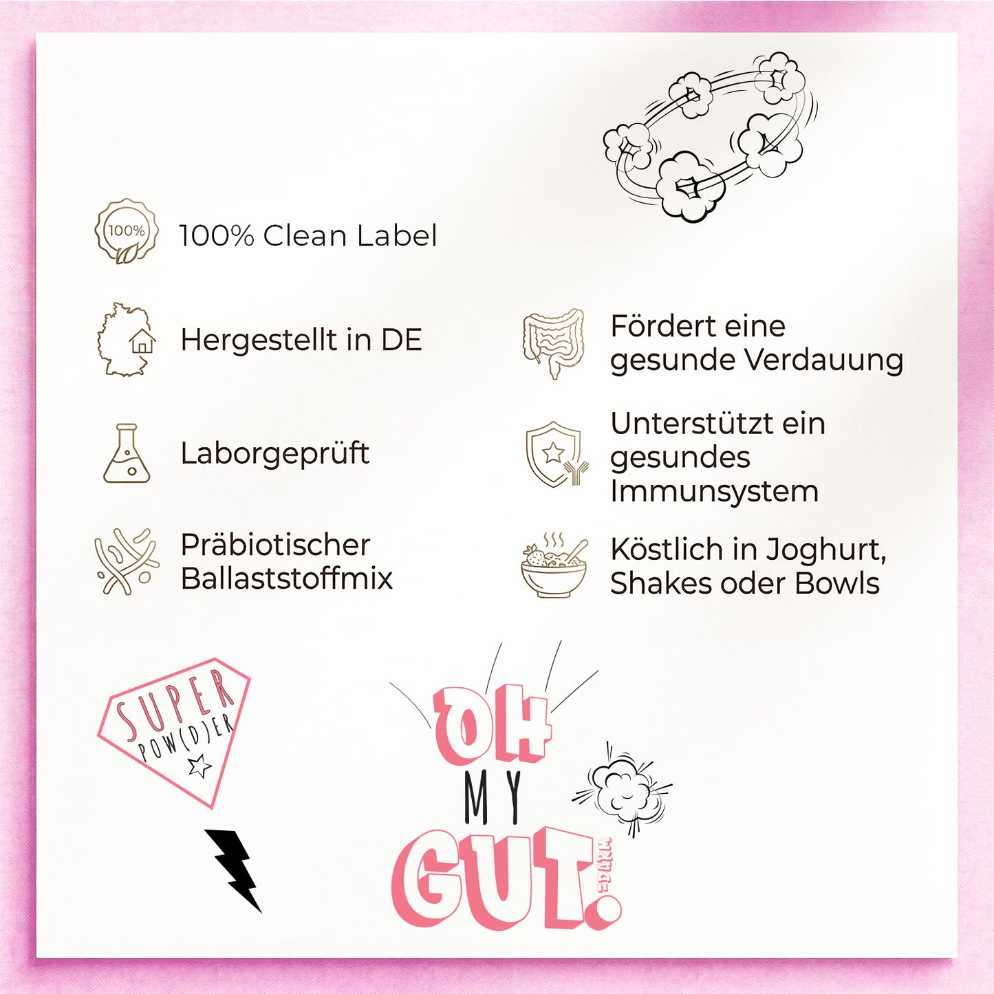 Tante Tina’s OH MY GUT Ballaststoffmix